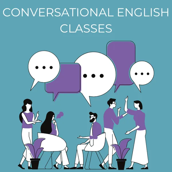 Conversational English logo.